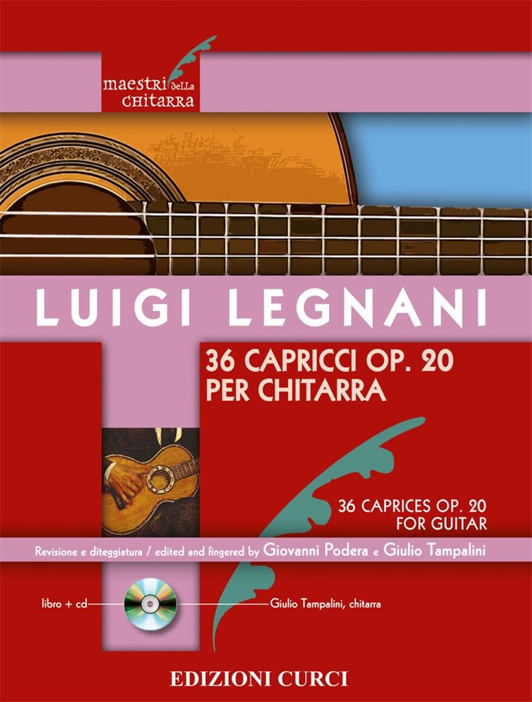 36 Capricci op. 20 per chitarra
